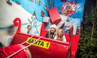 Father Christmas Sleigh Cantref Adventure Farm