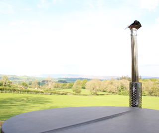 View from Bluebell pod Cantref