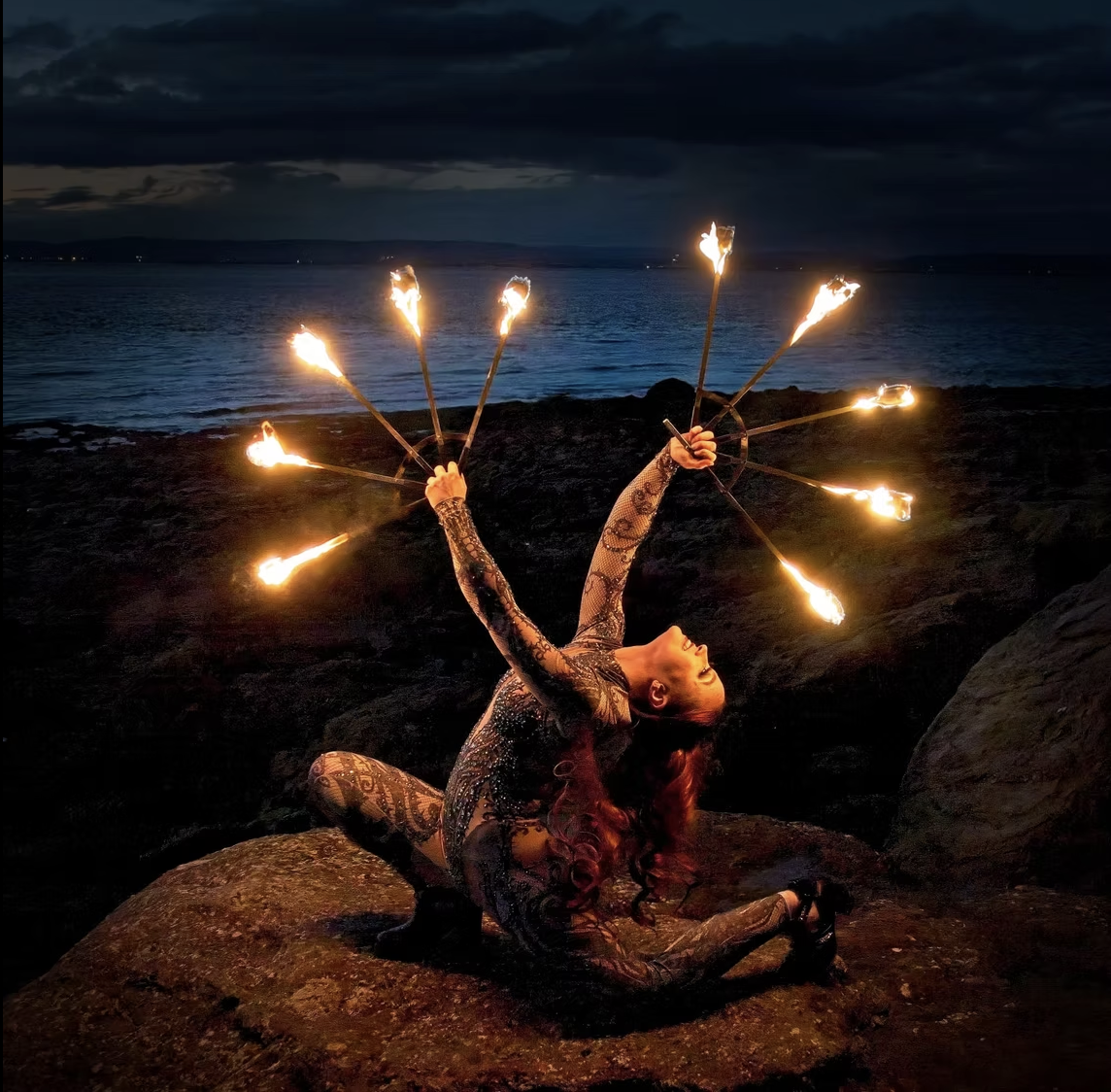 Pumpkin Fire Show Cantref