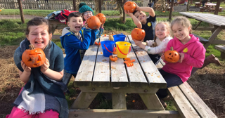 Pumpkin Carving at Cantref