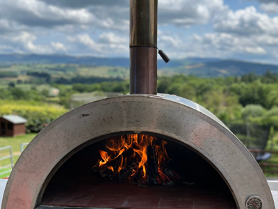 wood fired pizza night cantref adventure farm