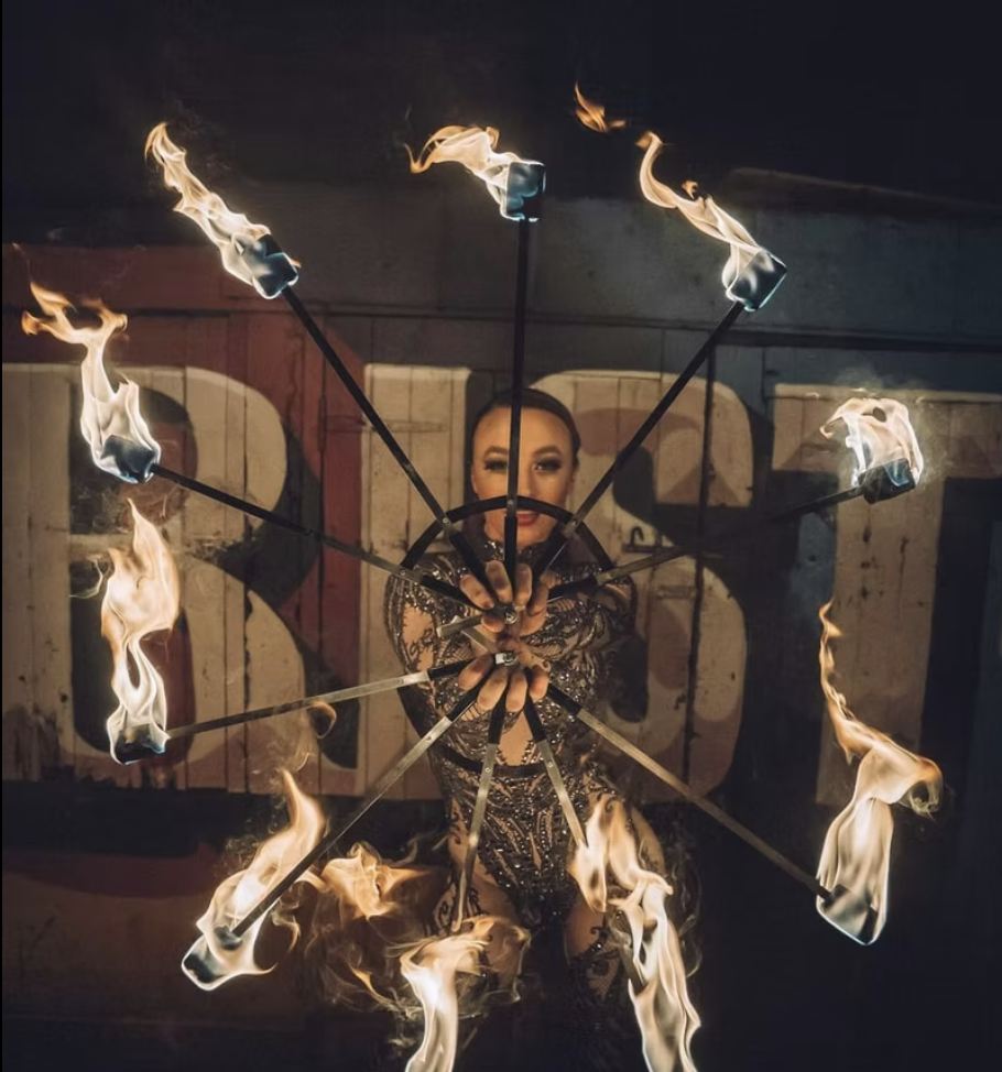 Pumpkin Nights Fire Show