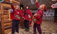 Santas Grotto at Cantref Adventure Farm Christmas Experience